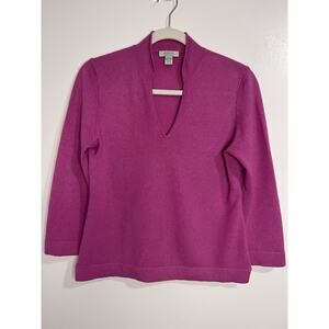 Vintage Geneva Cashmere Y2K Pink Sweater